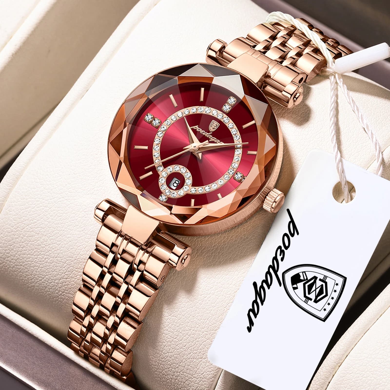 726 Rose Gold Red