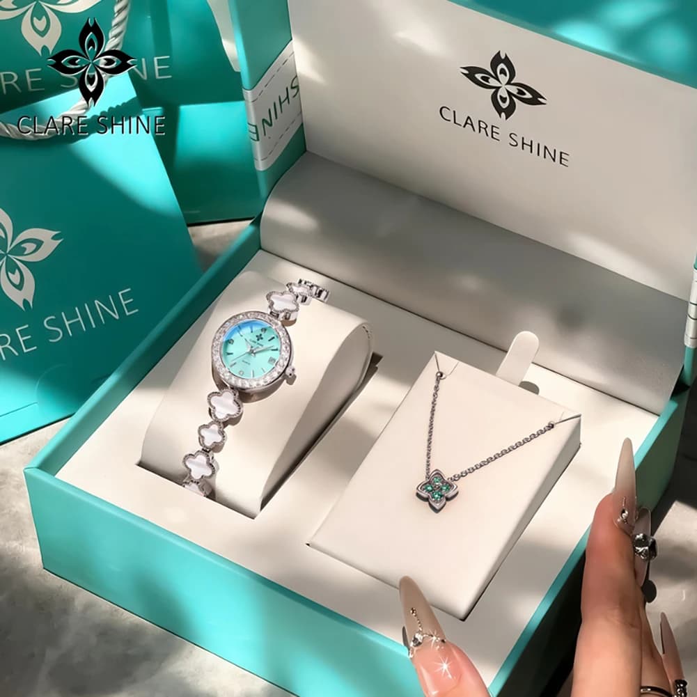 Silver Cyan Set